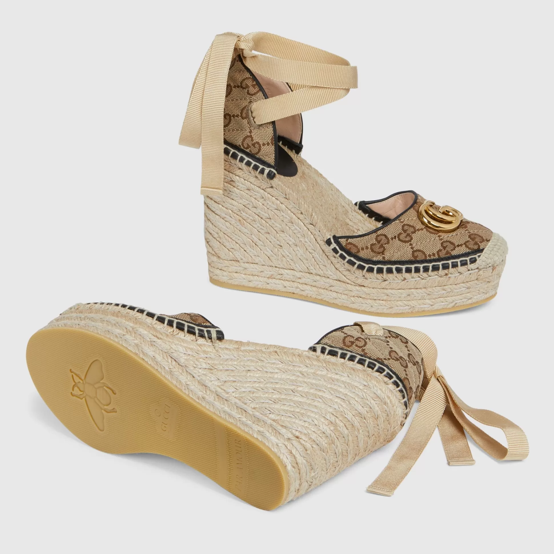 GUCCI Women'S Gg Matelasse Platform Espadrille-Women Espadrilles