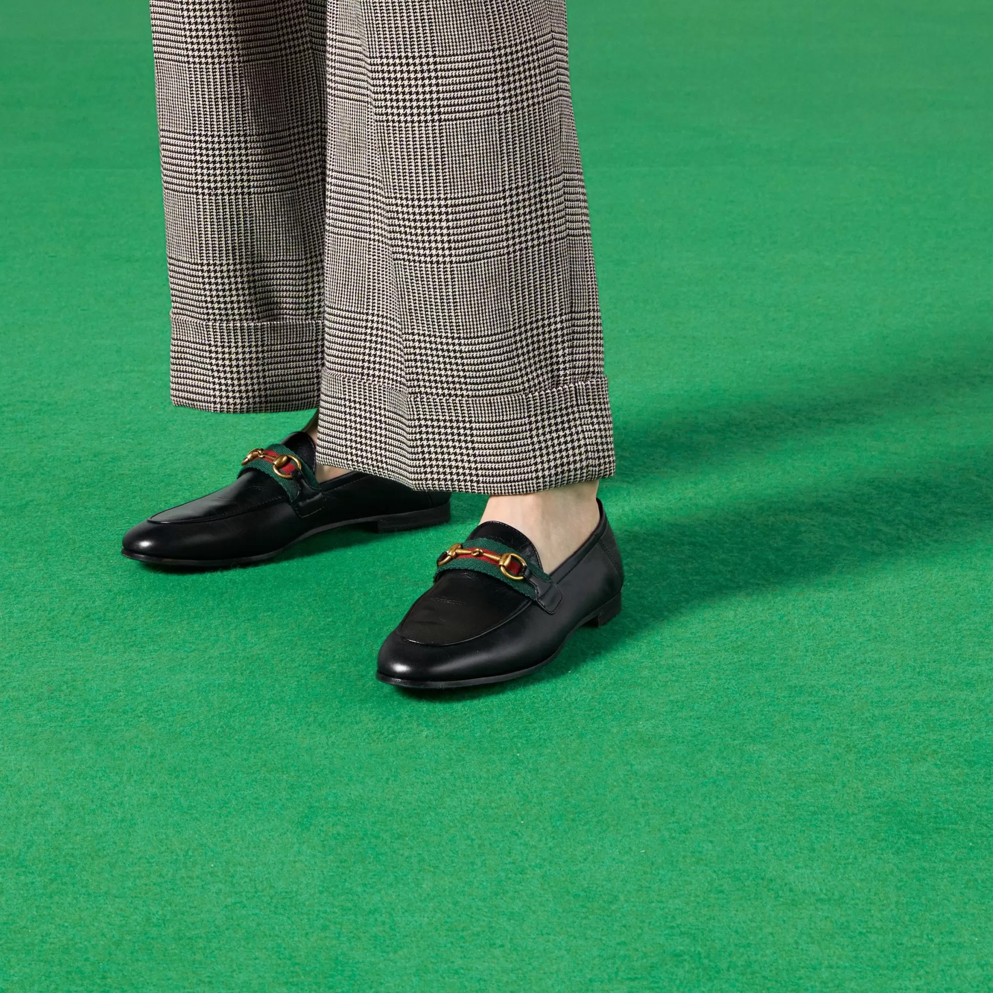 GUCCI Women'S Loafer With Web-Women Loafers & Lace-Ups